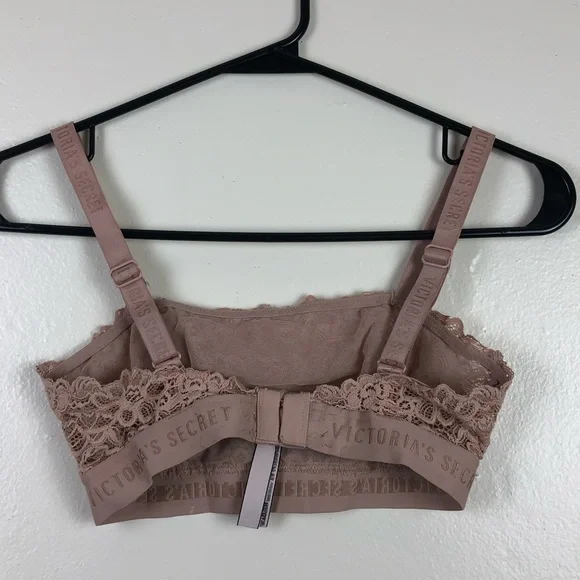 Victoria’s Secret Tan Floral Lace Bra - Picture 4 of 6